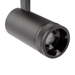 Трековый светильник трехфазный ЭРА STR-30-99-40K-B30 регулируемый луч 4000K черный