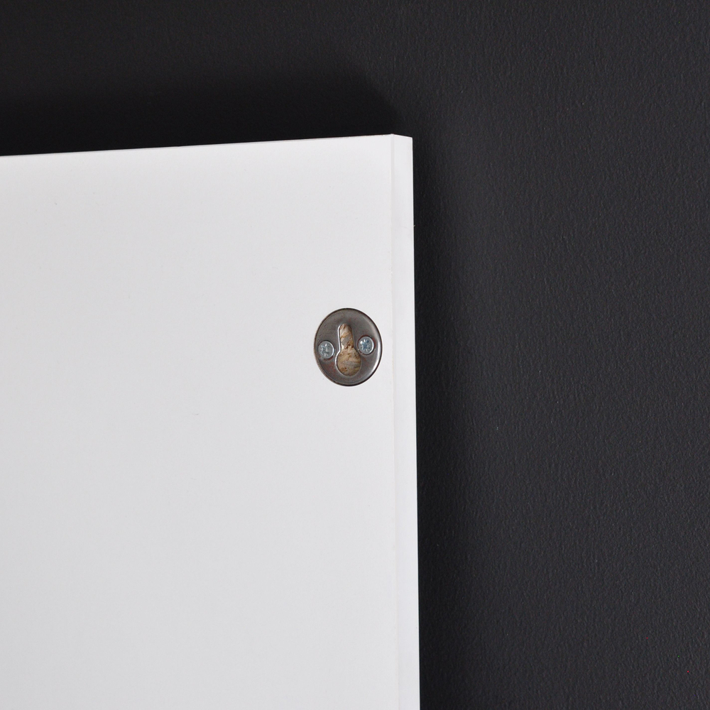 Зеркало белое настенное, ЛДСП