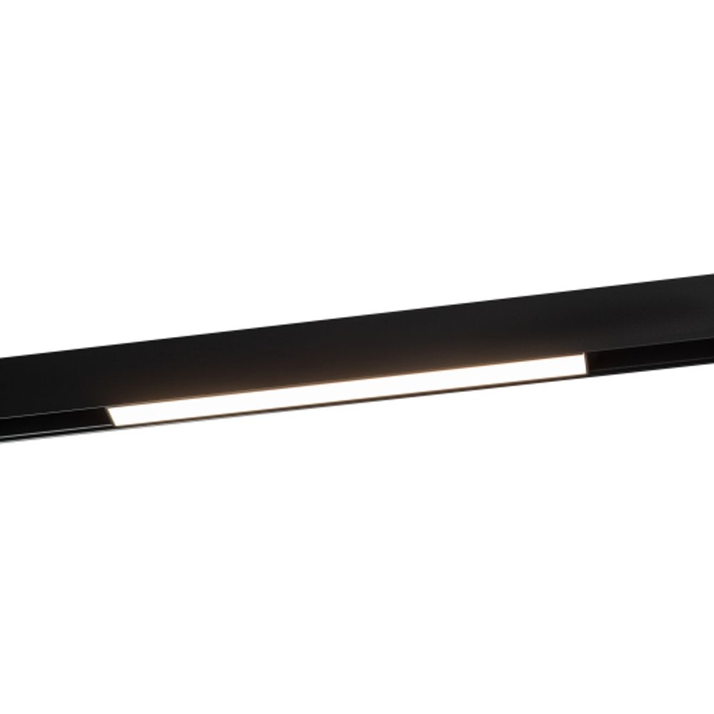 Магнитный трековый светильник ЭРА TRM20-1-30-10W3K-B для системы NOVA 30см 48V 10Вт 3000К заливающий свет черный