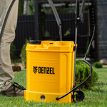 Опрыскиватель ранцевый аккумуляторный D-12LA, 12 л, 12 В, 8 Ач Denzel