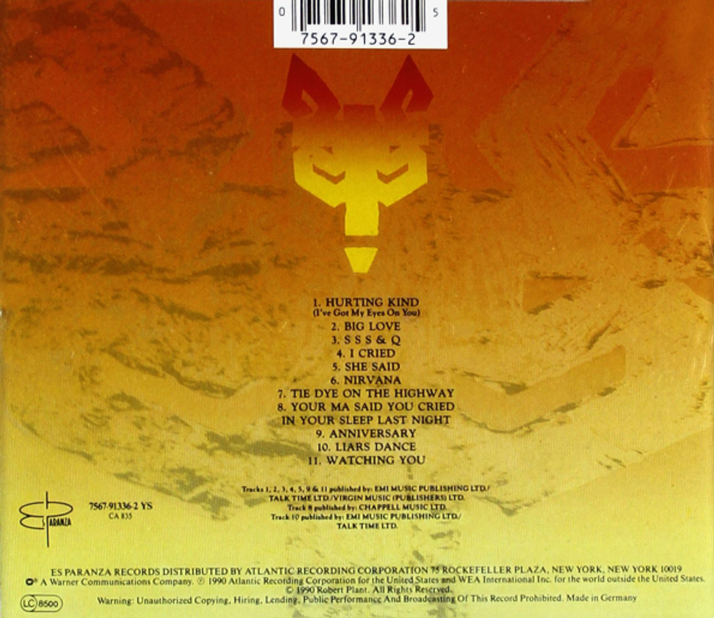 Robert Plant / Manic Nirvana (CD)