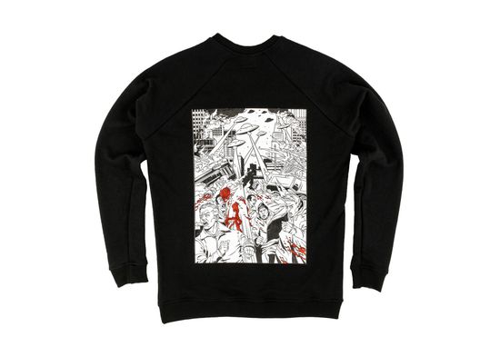 Свитшот HOOK Номерси чёрный