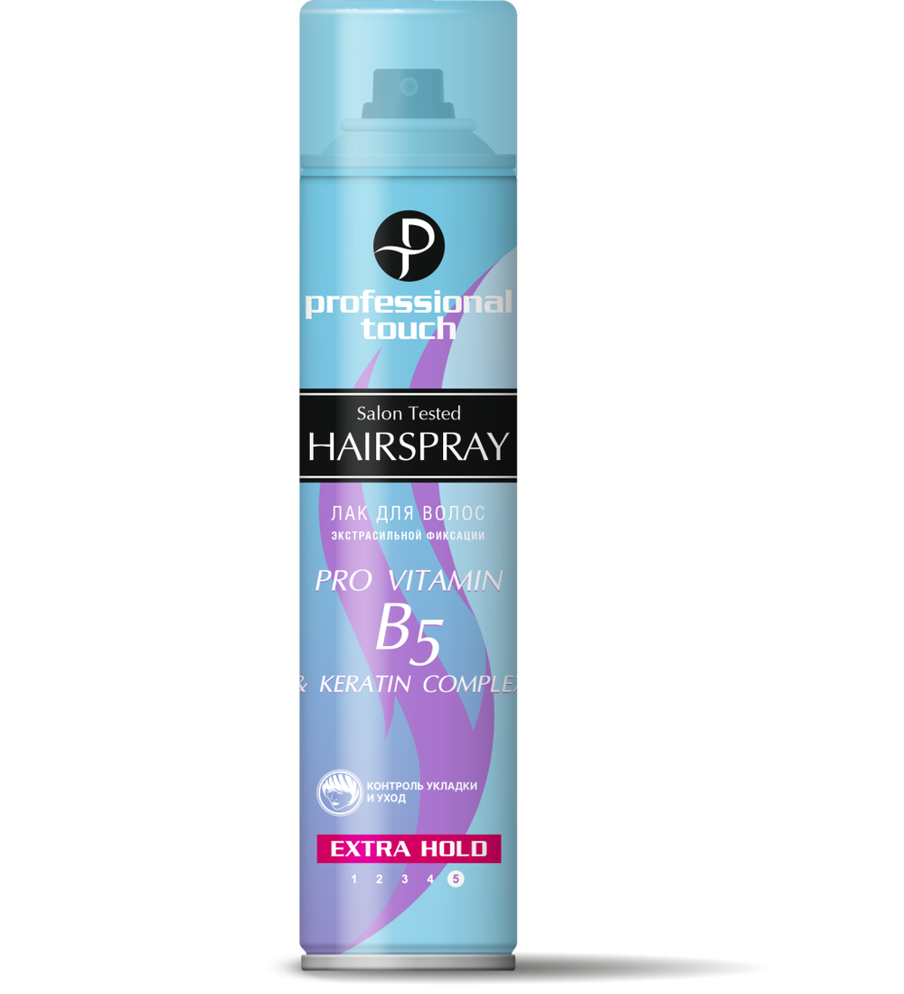 Professional Touch Лак д/ волос B5 & Keratin complex ЭСФ 265 мл *12 *2268*