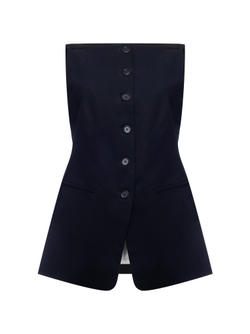 BEATRICE жилет женский - черный