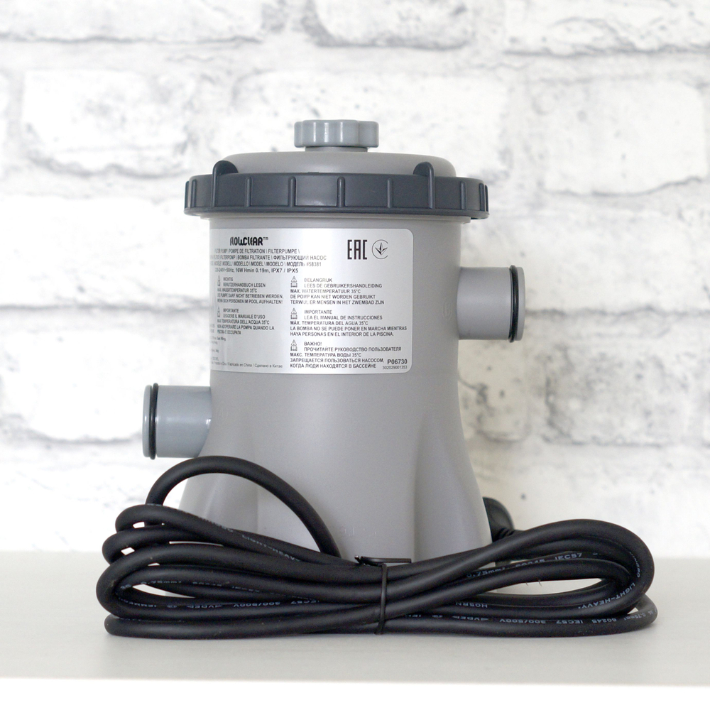 Фильтр-насос для бассейна Bestway, 1249 л/ч (без шлангов и соединителей) арт. 56381