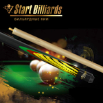 Кий Startbilliards РП дуб,черный 2РС 158 см.