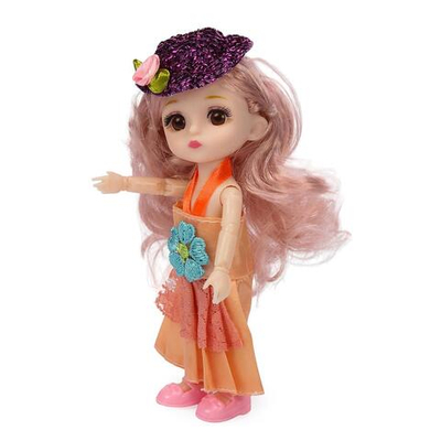 Кукла классическая 22см с аксесс., пакет 3396-21