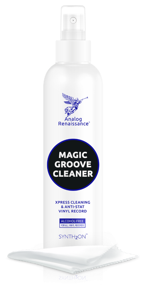 Спрей для мойки пластинок с микрофиброй Magic Groove Cleaner 250мл