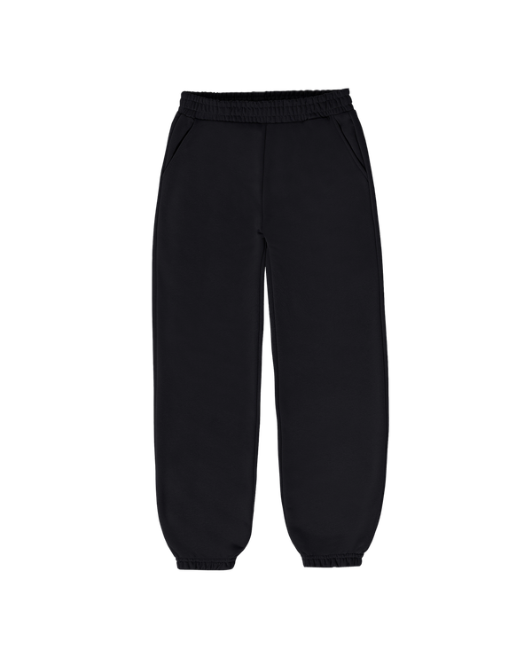 Брюки мужские с начесом (черный)