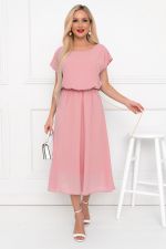 Платье Стелла (пудровый) Р11-1169/5 Nikol
