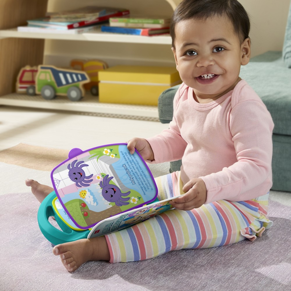 Fisher Price JMM57 — Музыкальная развивающая книжка Fisher-Price со стишками — фото 10