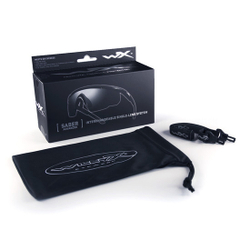 Очки тактические-защитные WILEY-X SABER ADVANCED (FRAME MATTE BLACK, LENS CLEAR)