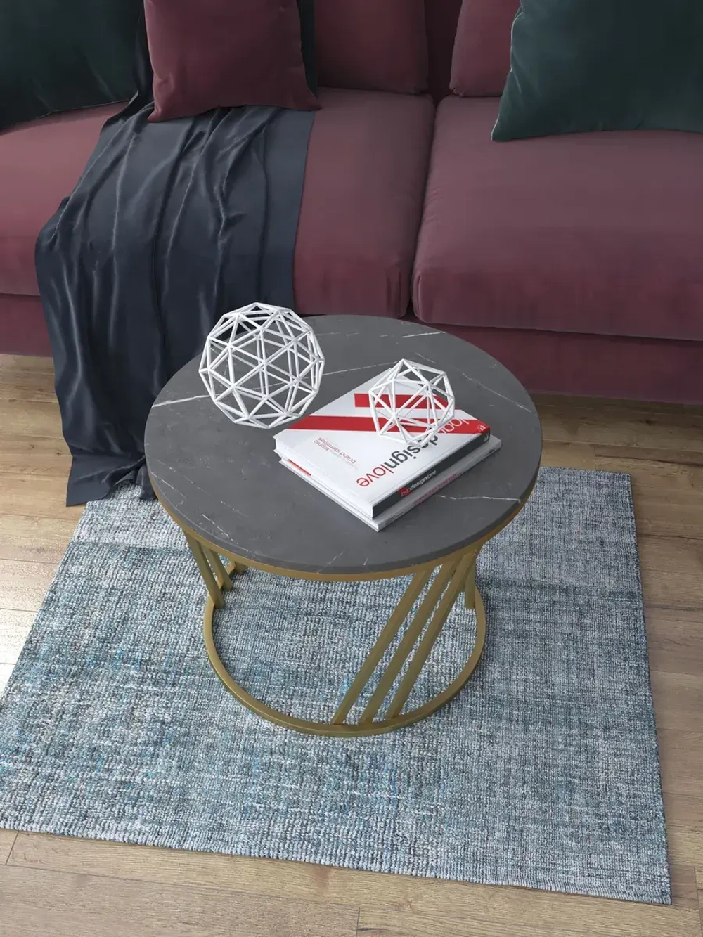 Журнальный стол Адидас - ЗЧ - МДФ в ПВХ