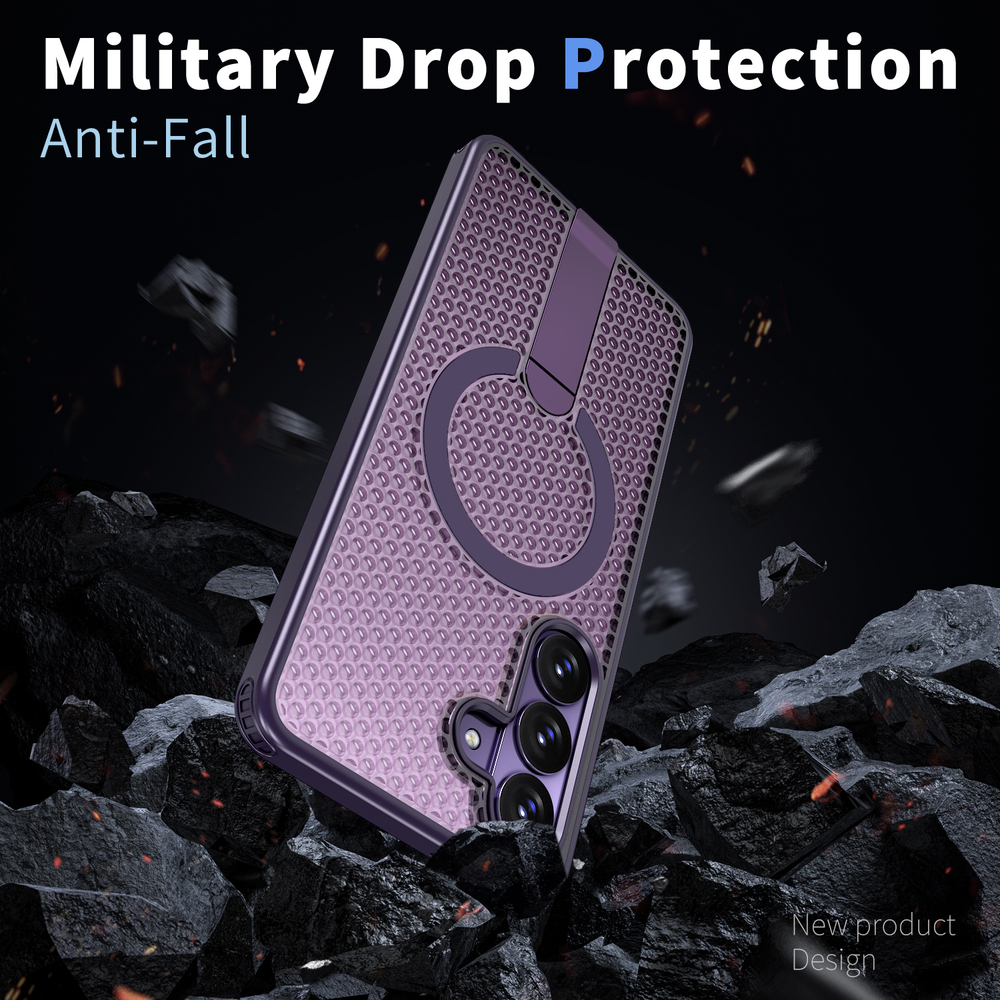 Прозрачный чехол Mesh Pro Magnetic Case для Samsung Galaxy S26