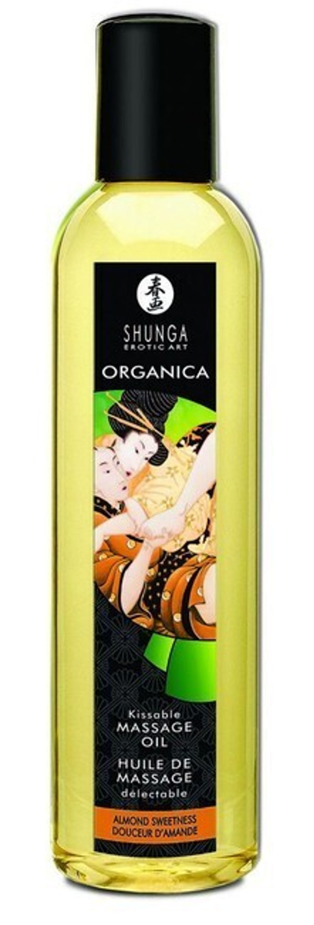 Съедобное массажное масло "Миндальная сладость" 250 мл (Цвет: прозрачный)