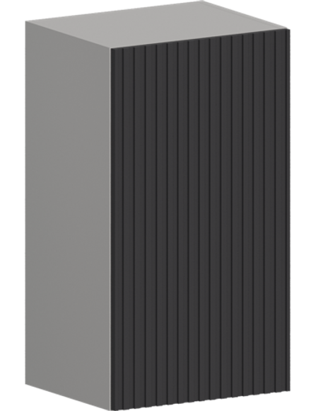 Кухня Модуль ШВ 400 Графит / Лайт Грей