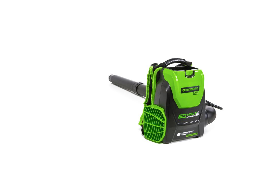Аккумуляторный ранцевый воздуходув Greenworks GD60BPB,2402307, 60v, без АКБ и ЗУ