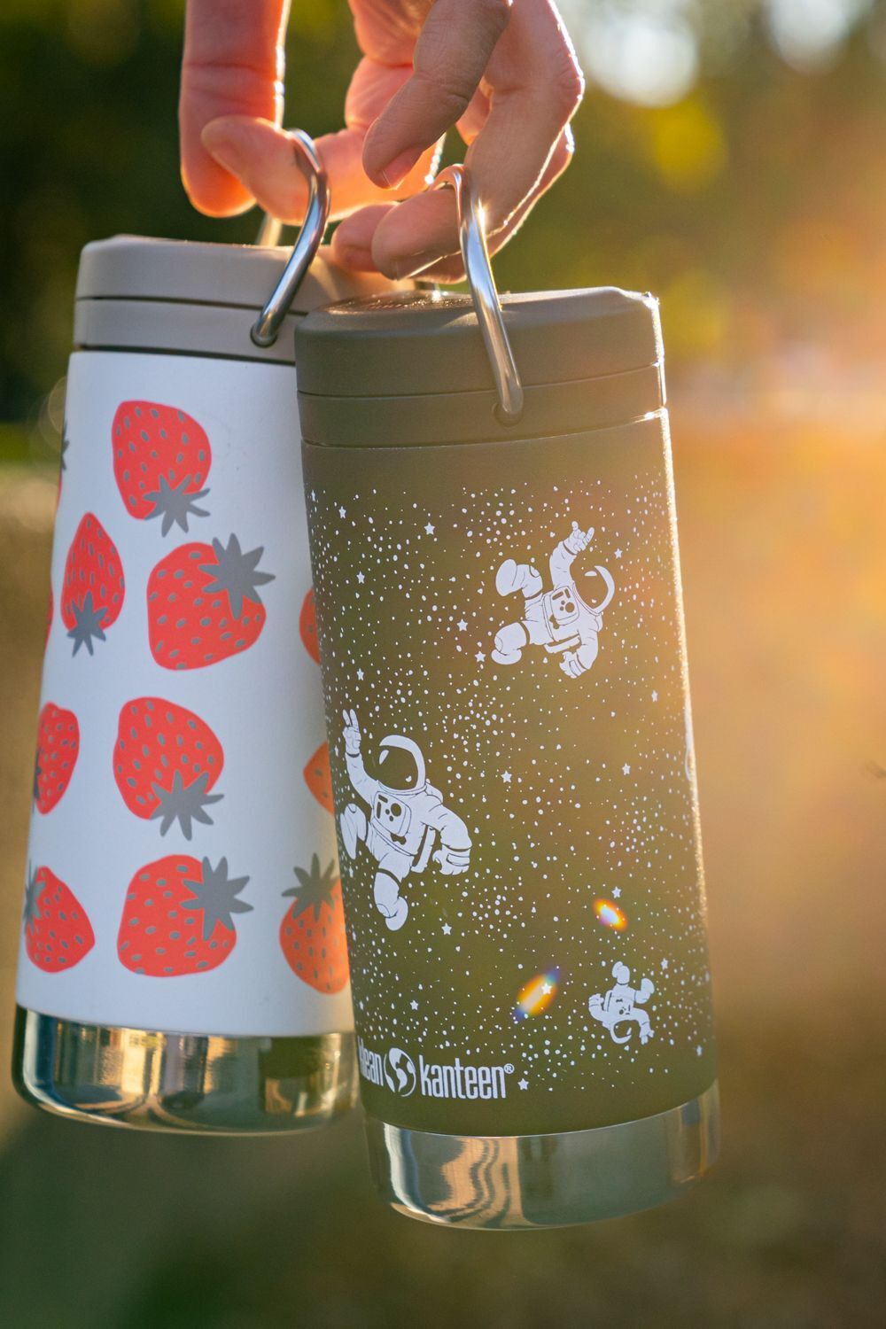 Термокружка Klean Kanteen TKWide Twist Cap 12oz (355 мл) Strawberries