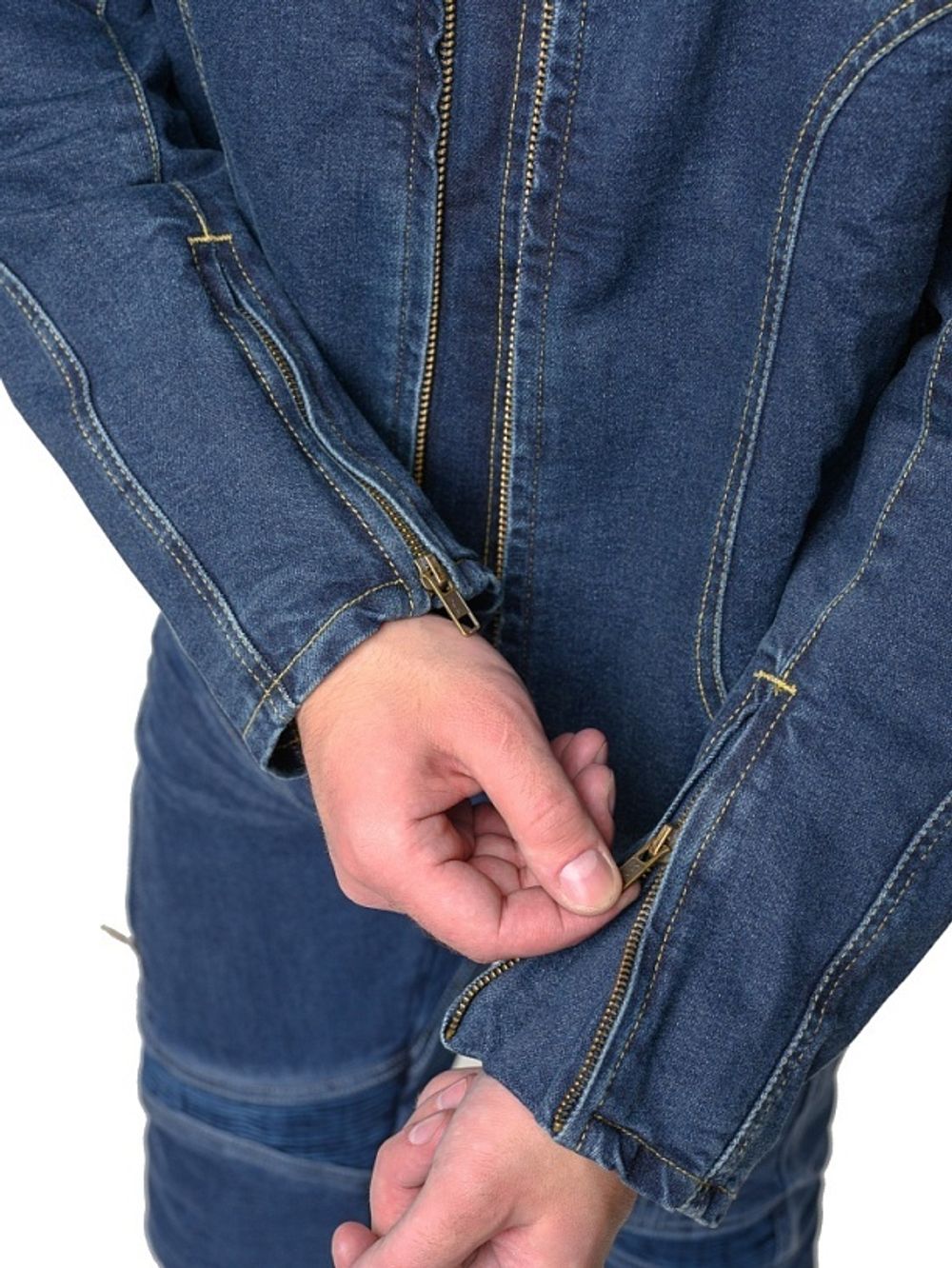 Ghost / Slim fit Cordura Denim стрейч / Синий