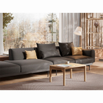 Столик кофейный saga, 50х70 см, ясень