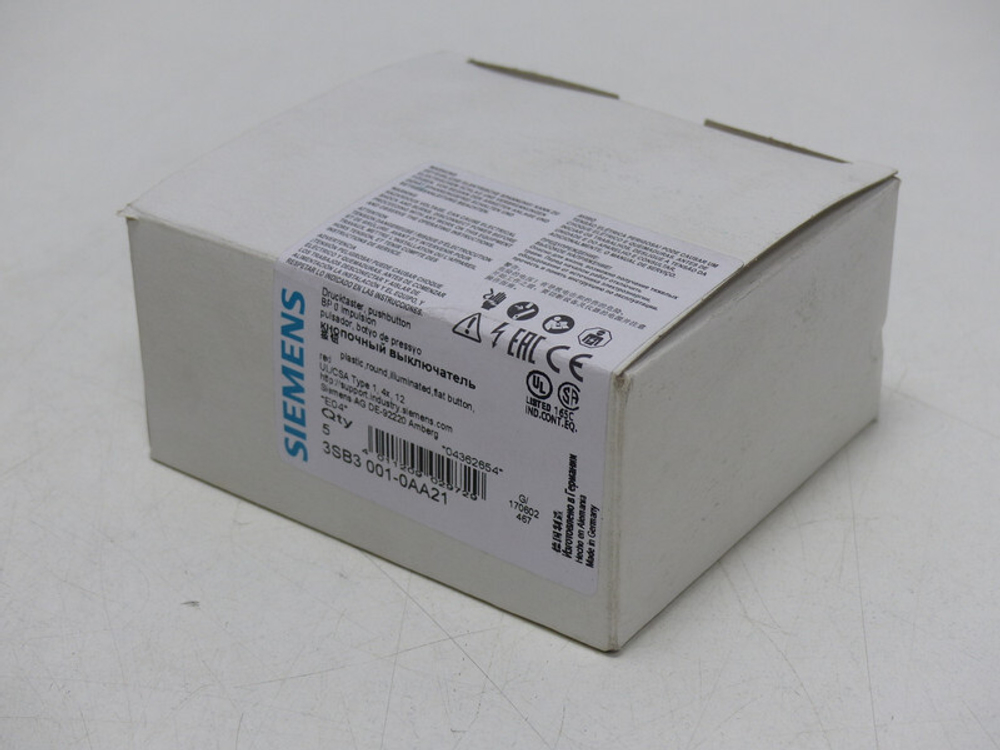 SIEMENS 3SB3 001-0AA21