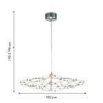 Подвесная светодиодная люстра Favourite Thinner 4305-6P