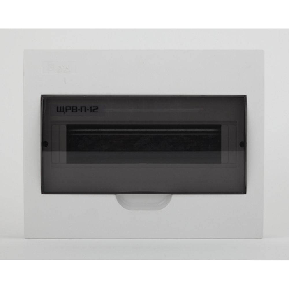 Корпус пластиковый встраиваемый ЭРА SIMPLE ЩРВ-П-12 IP41 прозрачная крышка белый | Корпуса пластиковые распределительные