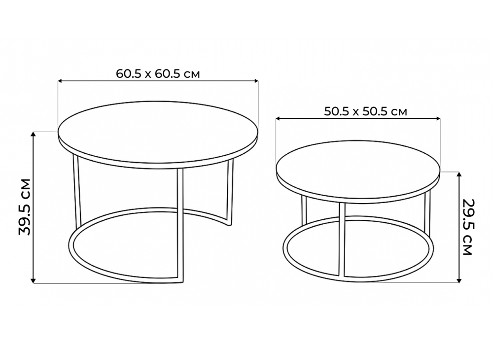 Журнальный стол Woodville Плумерия черный мрамор, черный