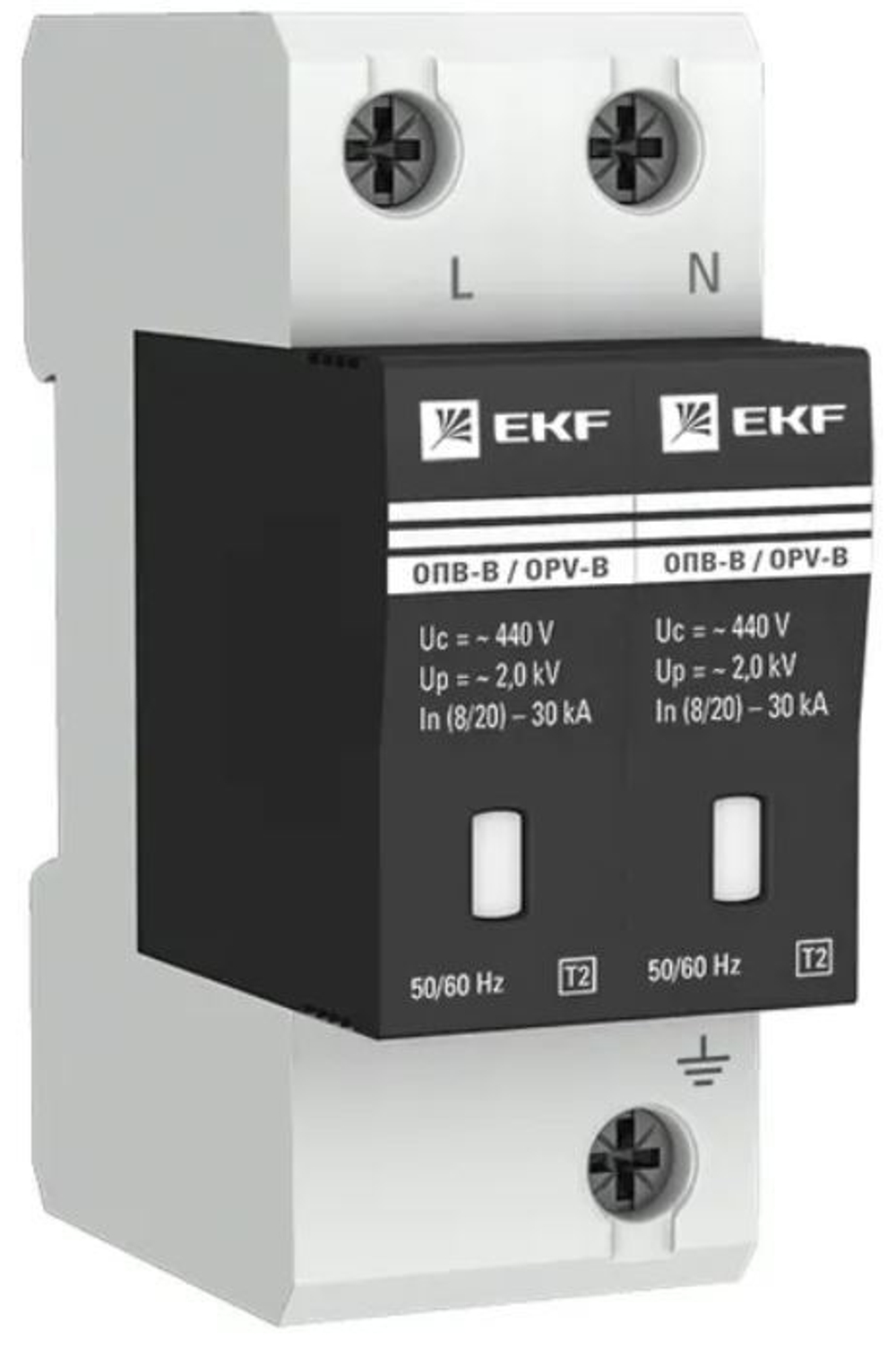 Ограничитель импульсных перенапряжений  EKF opv-b2