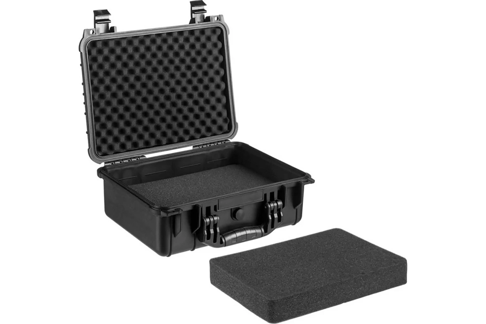 KRAFTOOL PANZER-16, 400 х 330 х 170 мм, (16″), IP55, ударопрочный пластиковый ящик (38251-16)