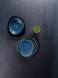 Like. by Villeroy&Boch Обеденная тарелка Organic Dark Blue 27 см 19-5290-2610