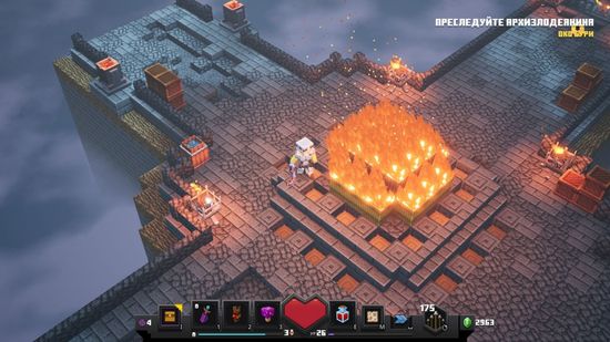 Minecraft Dungeons Ultimate Edition (Nintendo Switch, Русские субтитры, Б/У)