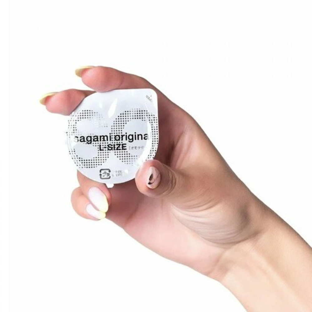 SAGAMI Original 002 полиуретановые 10 шт L-Size