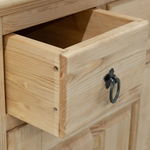 Тумба кухонная Прованс 2 двери 3 ящика из массива сосны (нижняя часть буфета)