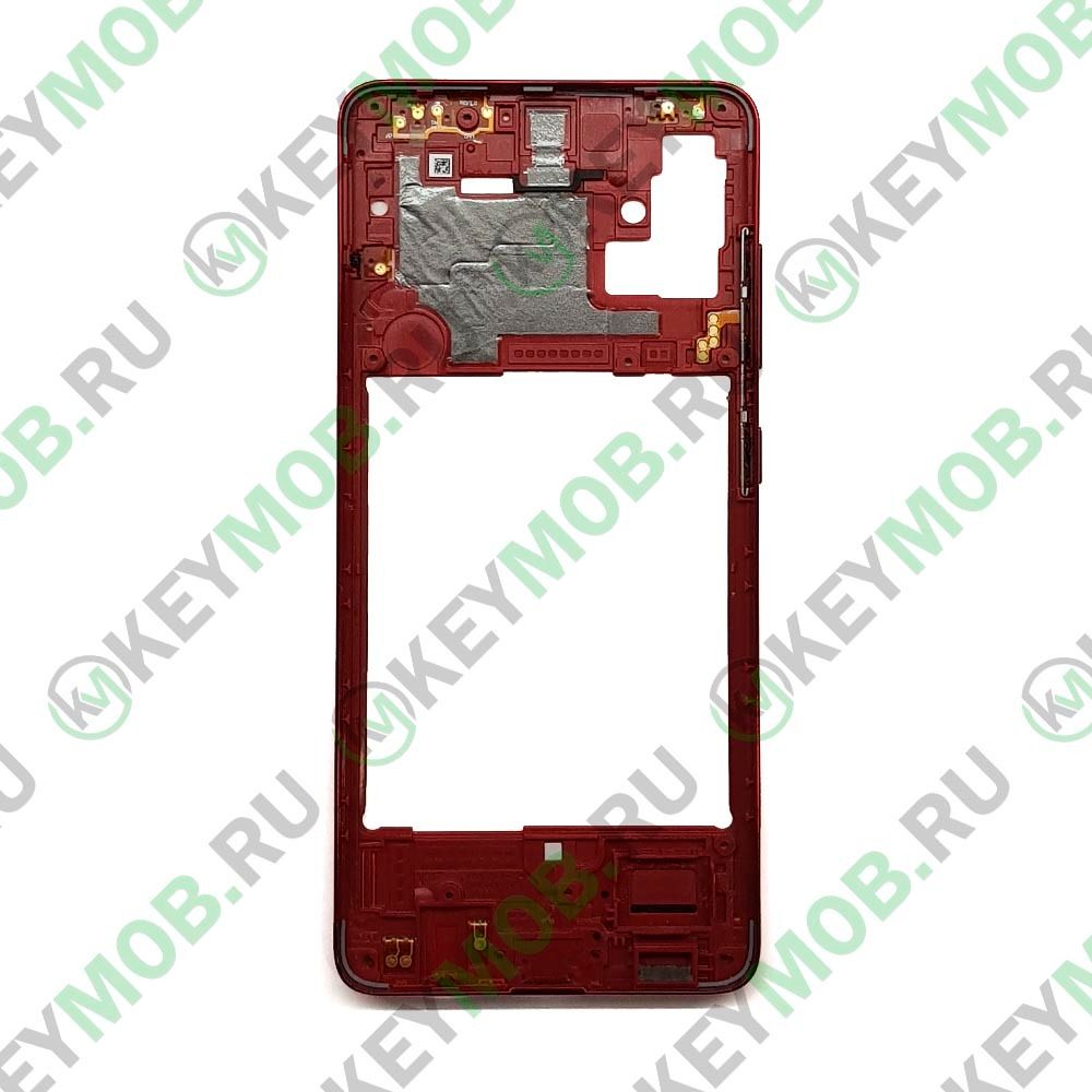 Средняя часть для телефона Samsung Galaxy A51 (SM-A515F), Красная
