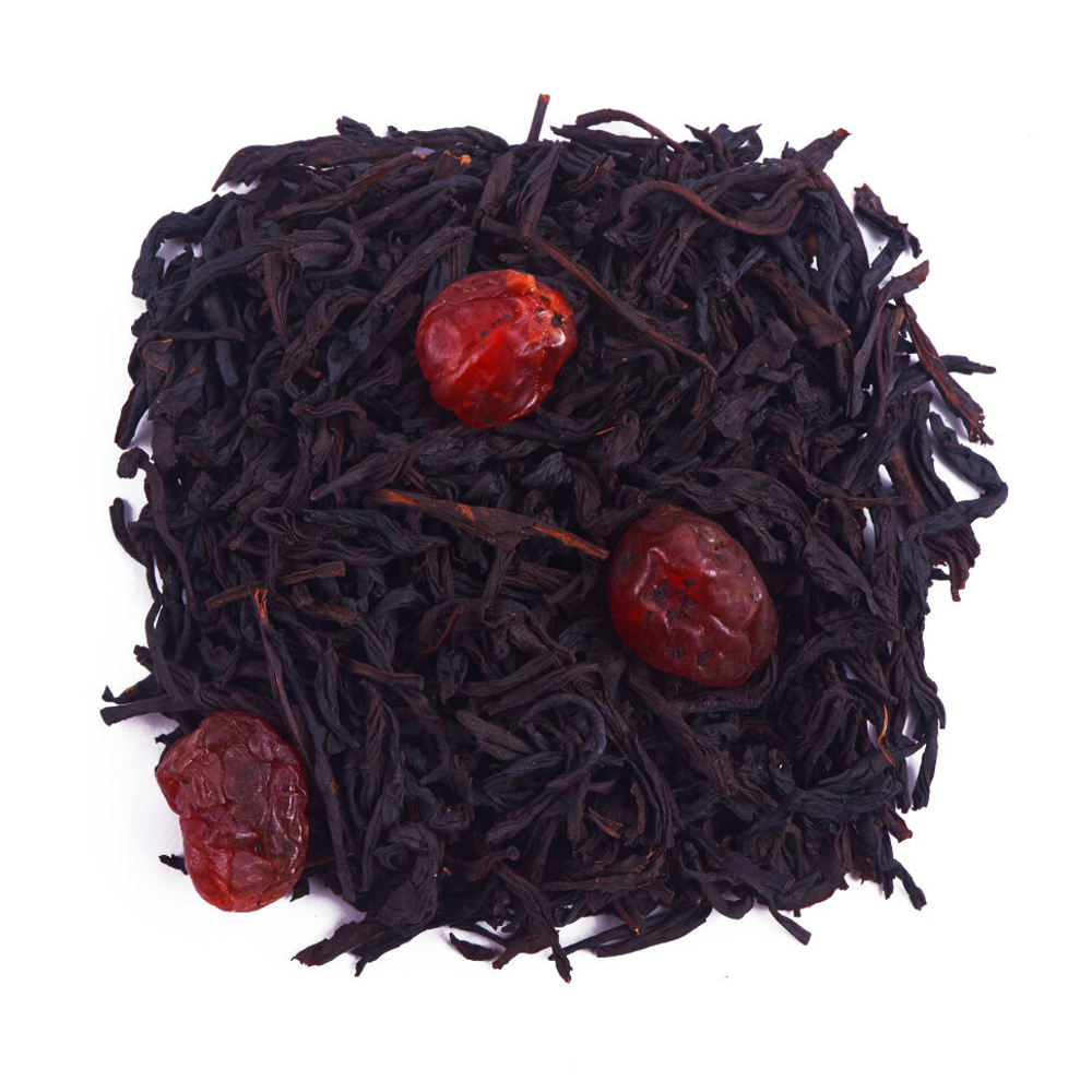 Черный ароматизированный "Дикая вишня"