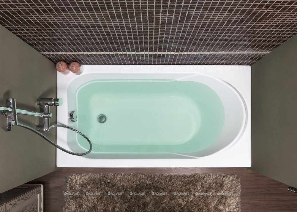 Акриловая ванна Aquanet (Акванет) West 130x70 с каркасом
