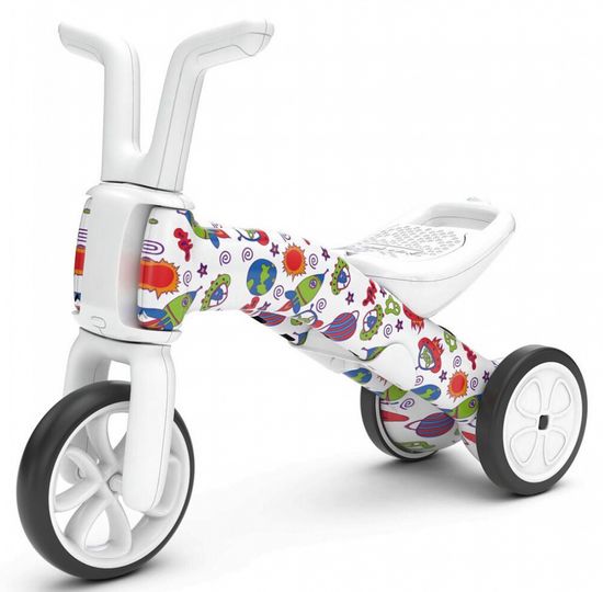 Первый беговел-каталка трансформер Chillafish Bunzi FAD космос