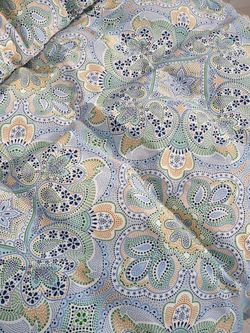 Постельное белье "Бисер" 1,5-сп   наволочка 50х70 1шт Простынь на резинке 90х200 см  Пододеяльник 145х215 см  Сказка сатин