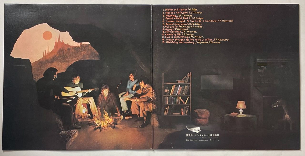 Винтажная виниловая пластинка LP The Moody Blues To Our Children (Japan 1978) (No Obi) LAX 1024