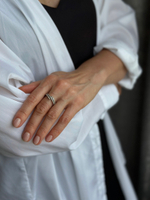 261987 Кольцо (101 фианит бесцветный)