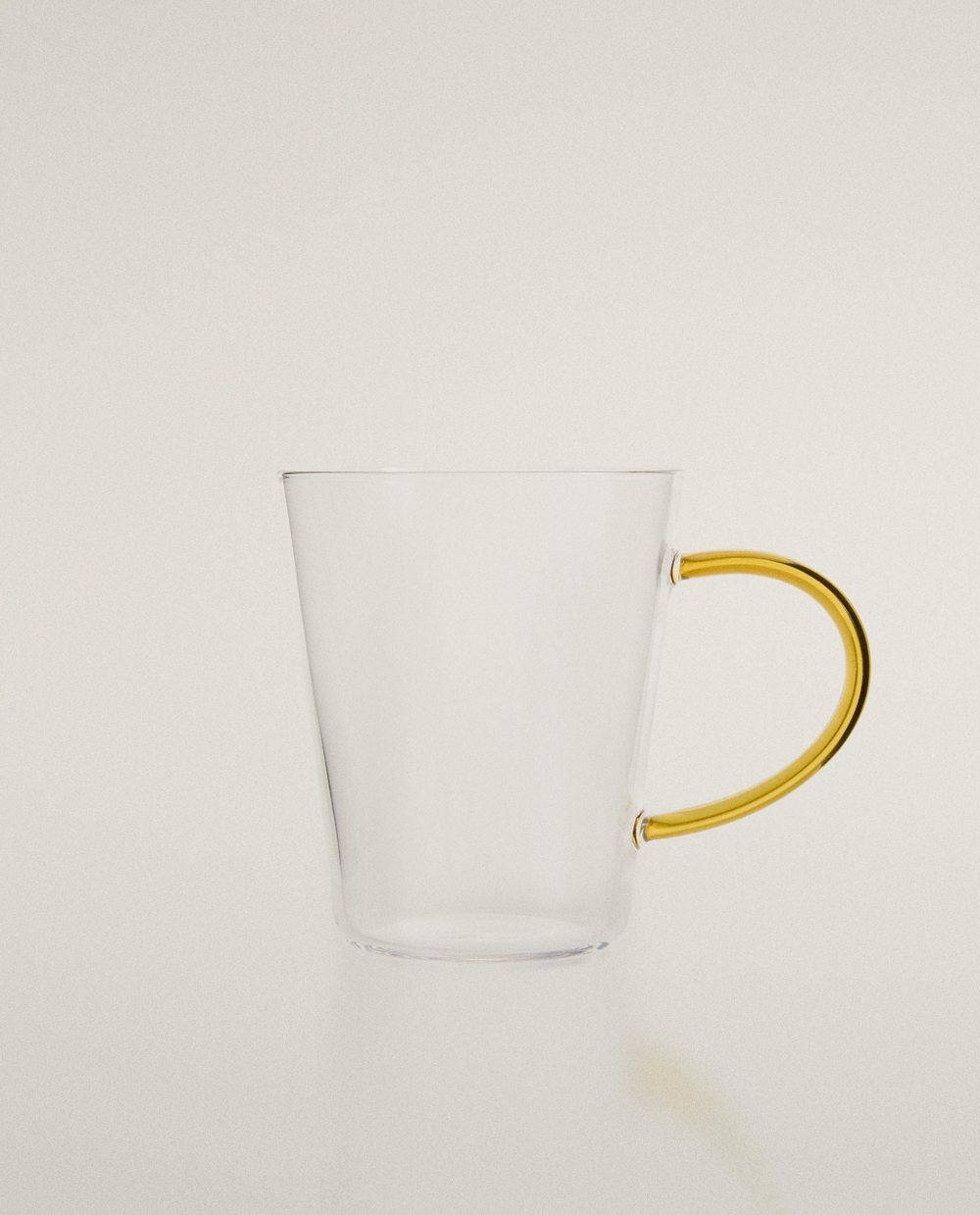 Zara Home чашка из боросиликатного стекла, цвет зелёный, 10.5 см