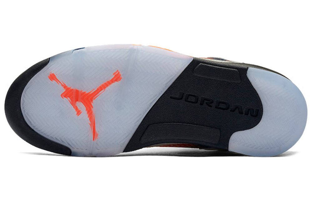 Jordan Air Jordan 5 retro international flight Anti-slip shock absorbing high help retro basketball shoes Men's international flight