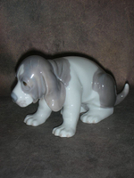 Статуэтка. Фарфор. Собака щенок. Lladro. Испания