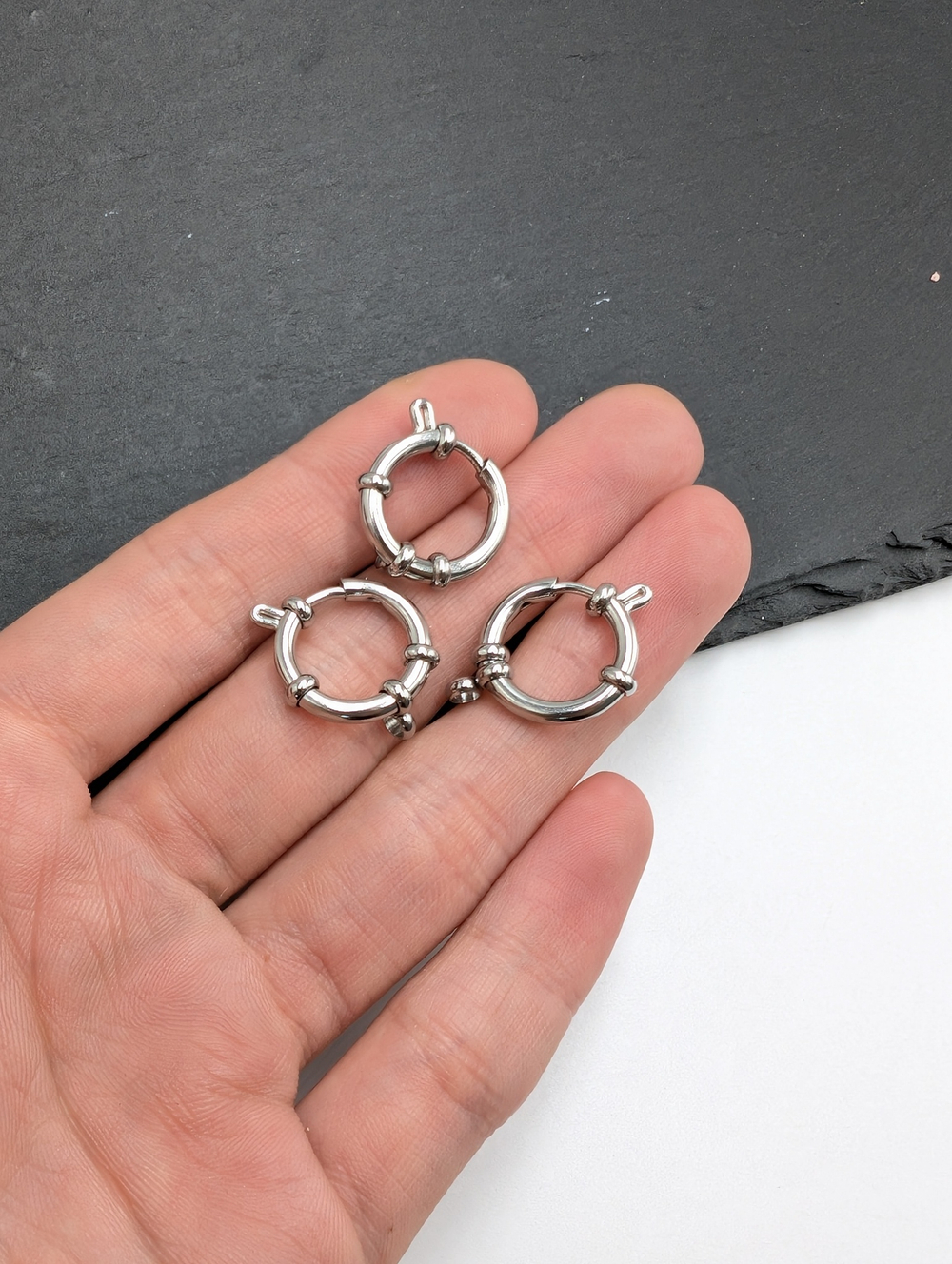 Замок штурвал 16мм, нержавеющая сталь