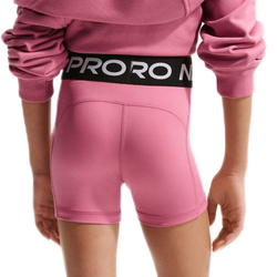 Шорты для девочки теннисные Nike Girls Pro 3in - peony/white