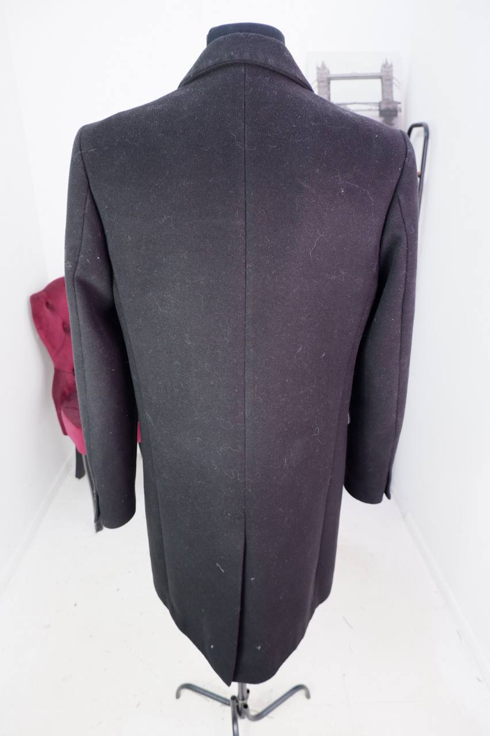 Пальто River Island для делового образа, маркировка М, визуально на 48 размер