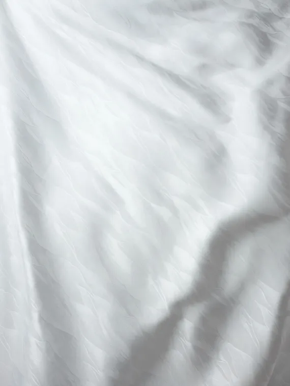 Ткань шелк Армани Жаккард, арт. 82092, дизайн "мастихин", белый