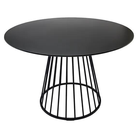 Стол Tyra, Ø110 см, черный