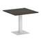 Onix Direct Стол квадратный O.SPRG-2 Дуб Мали/Металл Белый 900*900*750